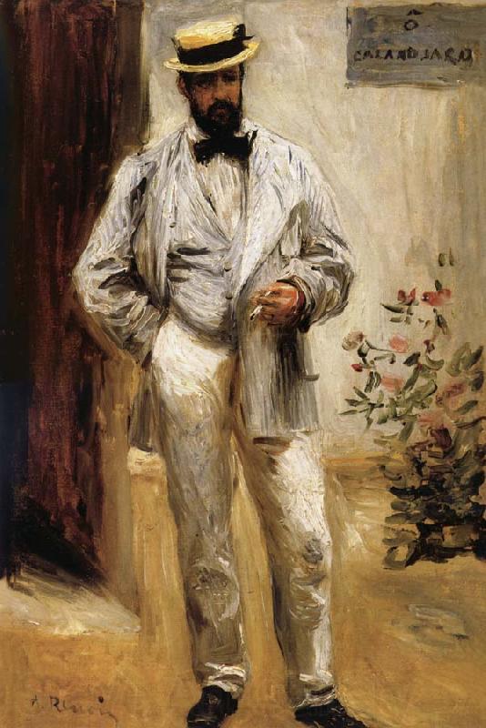 Pierre Renoir Charles Le Caur Spain oil painting art